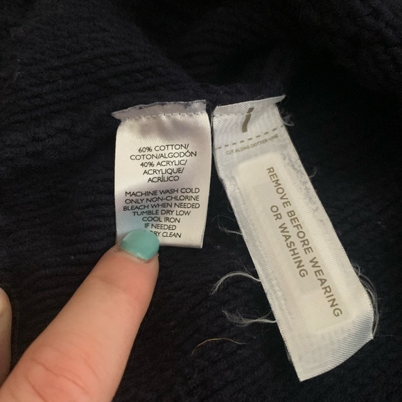 LOFT Cold Shoulder Sweater - Picture 7 of 7